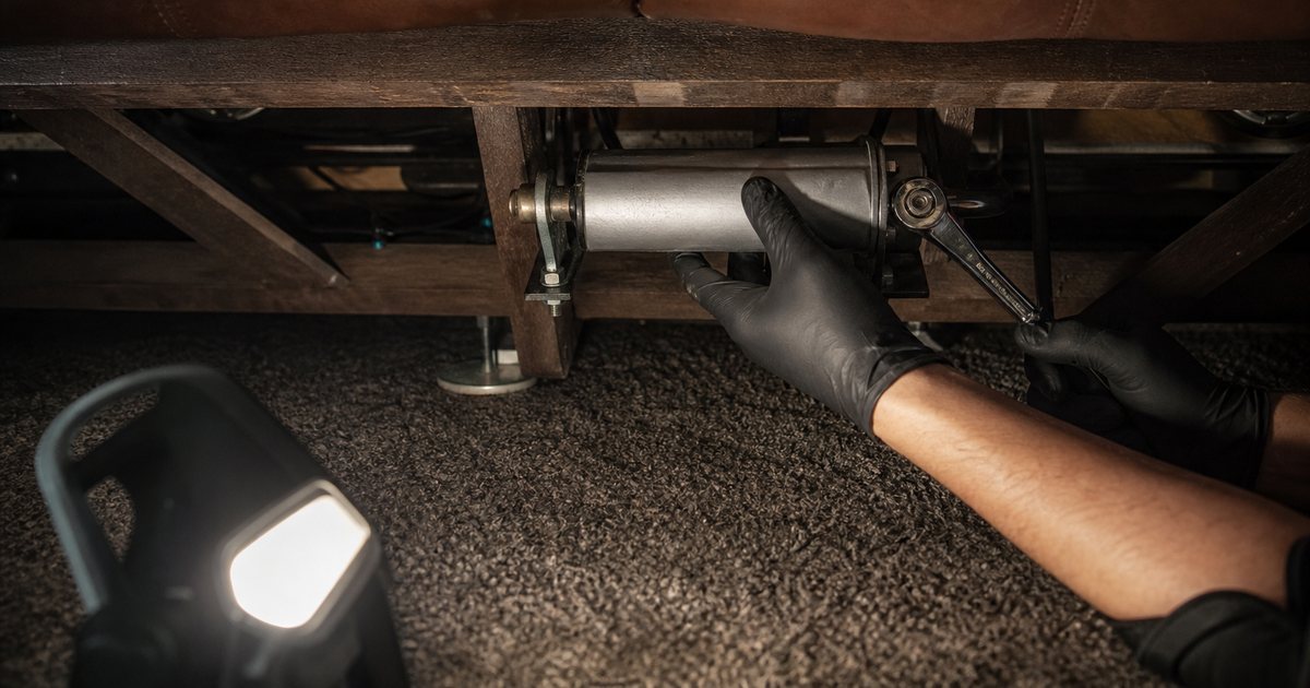 How do you integrate tactile bass transducers into luxury home cinema seating without ruining comfort?