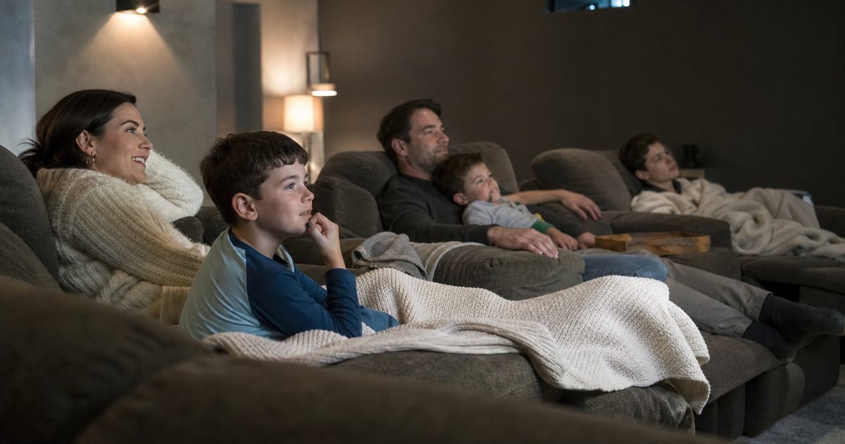 Does leather or performance fabric suit a family home cinema seating setup better?
