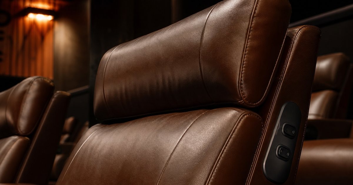 Are motorized headrests and powered lumbar worth the premium in luxury theater chairs?